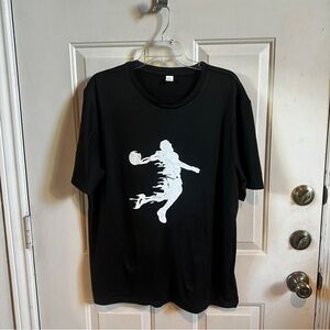 Black Basketball T-Shirt